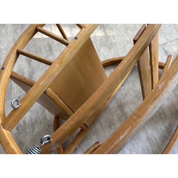 Vintage Mid Century TEETERTOT Delphos Bending Co Rocking/Bouncy Chair - Picture 6 of 8